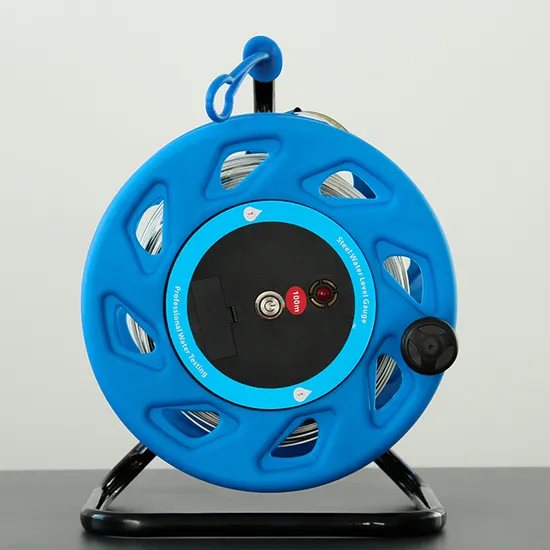 Misuratore di livello dell'acqua sonico meccanico con insediamento del righello in acciaio inossidabile per pozzi profondi ad ultrasuoni da 200 m