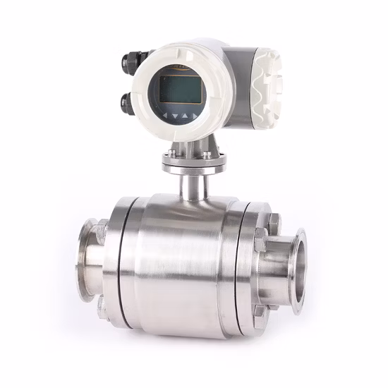 Misuratore di portata magnetico Morsetto Misuratore di portata elettromagnetico Misuratore di portata d'acqua Modbus